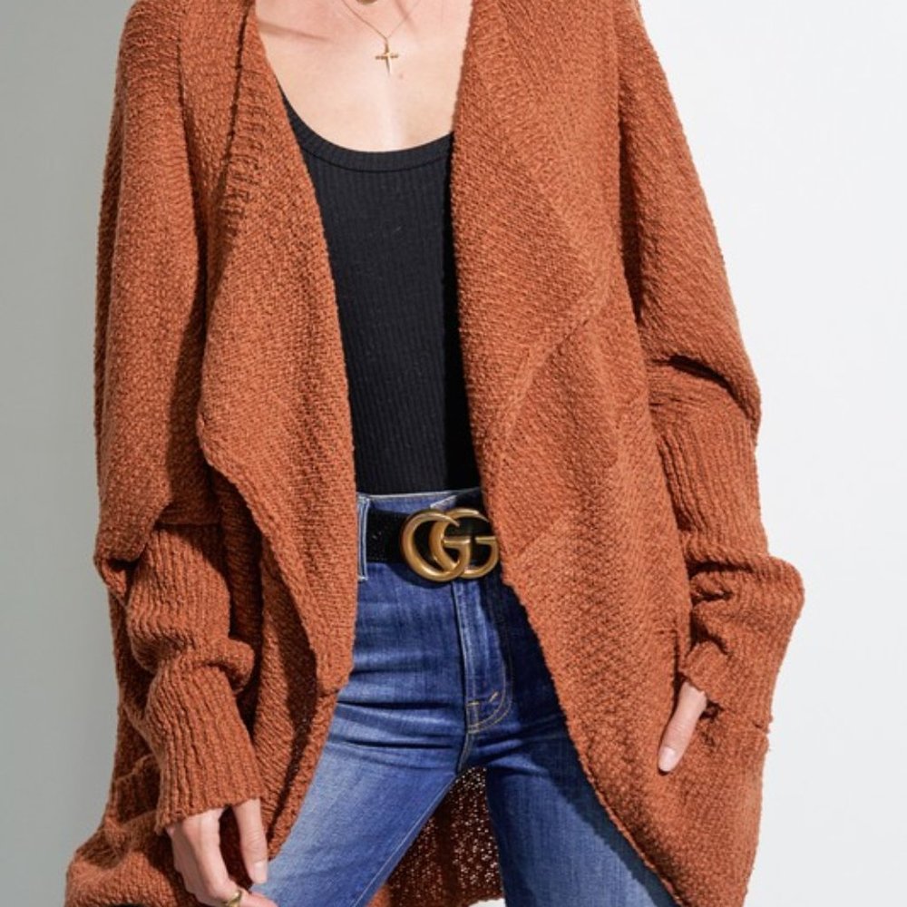Burnt cardigan